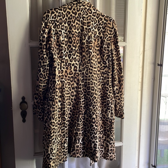 Chico’s cheetah print zippered coat - Picture 5 of 5